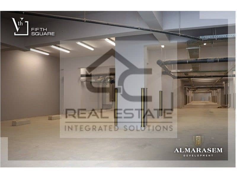 Penthouse for sale in installments, ready to move, fully finished with air conditioners, at a price including maintenance, garage, and clubhouse 14