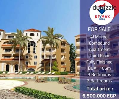 Al Murooj Compound Apartment  For Sale   165m