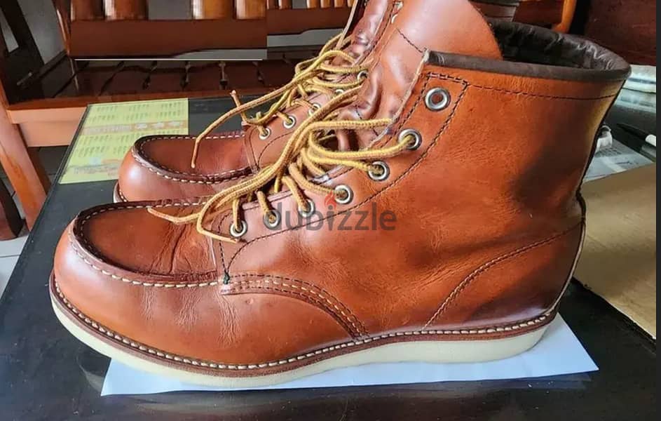 Red wing 875 Heritage Moc Toe Oro Legacy. Full Grain leather Size 46 4