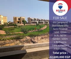 For Sale IVY Compound New Giza  Standalone Villa  461m 0