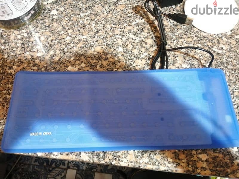 Flexible keyboard (blue color) 4