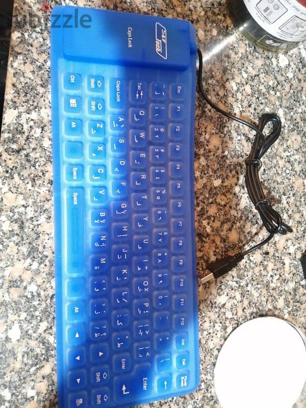 Flexible keyboard (blue color) 5