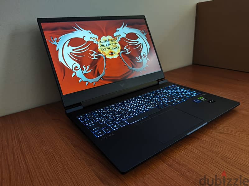 HP Victus RTX 4060 8gb i7 14700Hx gaming laptop  14 جيل 3