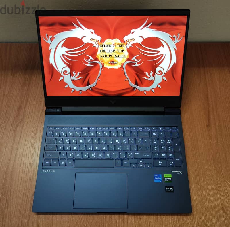 HP Victus RTX 4060 8gb i7 14700Hx gaming laptop  14 جيل 4