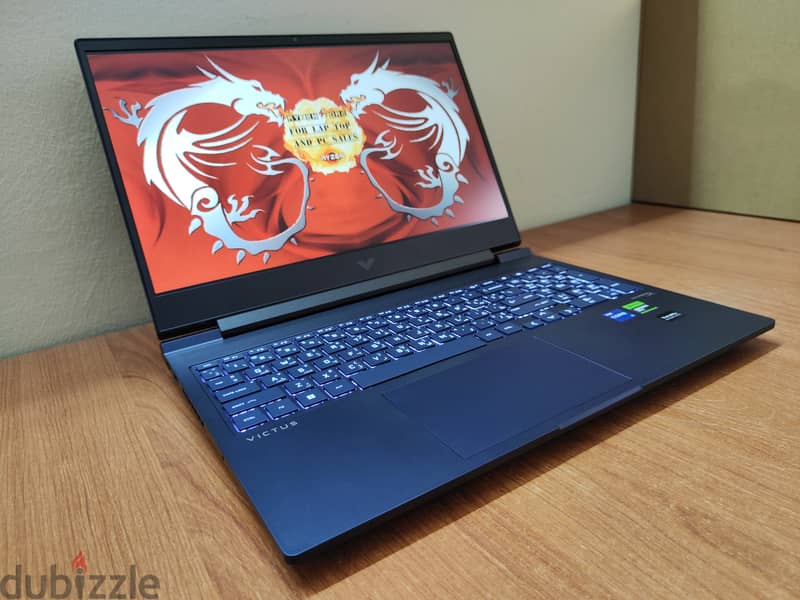 HP Victus RTX 4060 8gb i7 14700Hx gaming laptop  14 جيل 10