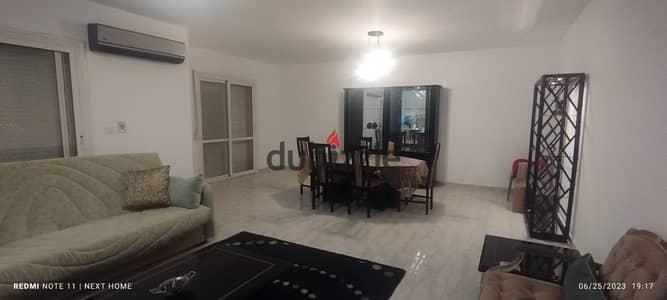 Furnished apartment 211m for rent in Al-Rehab City 2 View Wide Garden