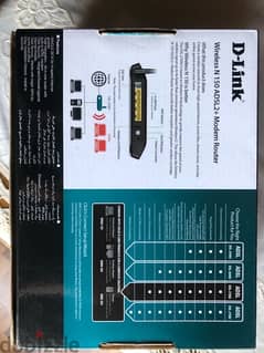 D-Link wireless N 150 ADSL2 Modem Router 0