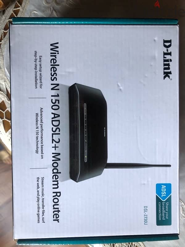 D-Link wireless N 150 ADSL2 Modem Router 1