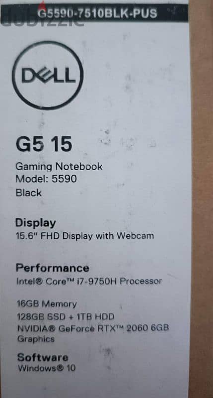 Dell 5590 G5 Gaming Laptop 4