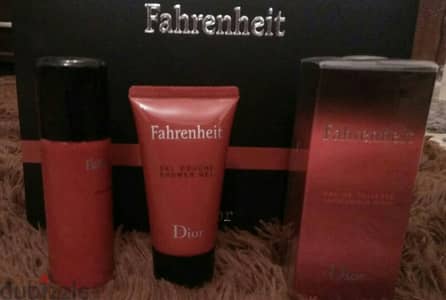 Set Perfume Fahrenheit 50 ml Original