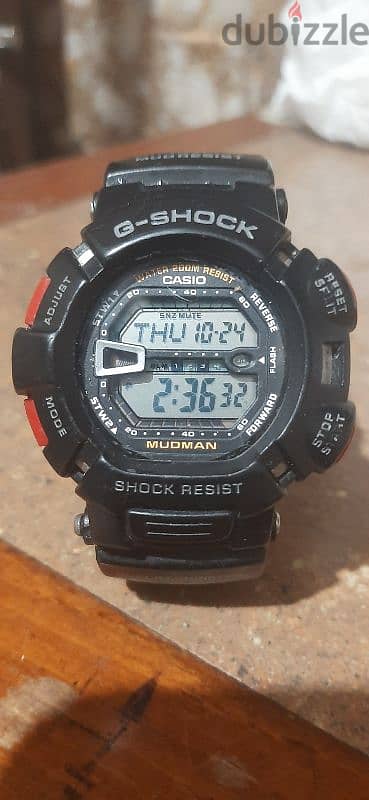 ساعة كاسيو اصلي تايلندي casio g-shock g-9000- made and thailand