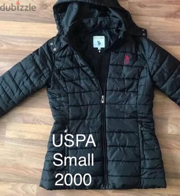 US polo black jacket 1