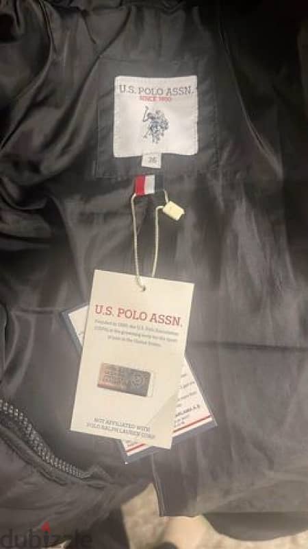 US polo black jacket 2