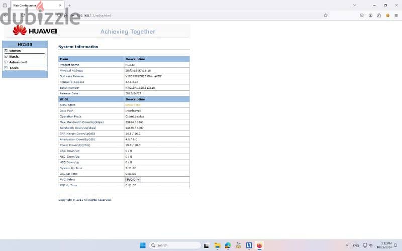 Huawei HG530 Router 3