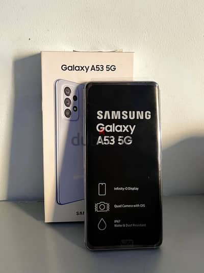 Samsung galaxy A53 5G, 128 gb, 8gb RAM