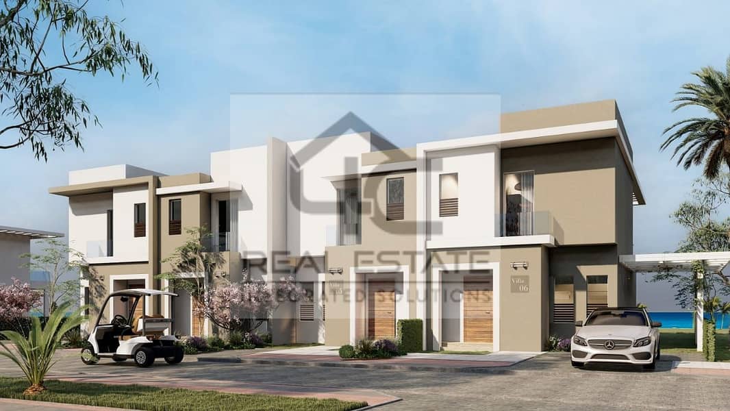 Ready to move Standalone 280 m open view landscape for sale in Hyde park villas 13