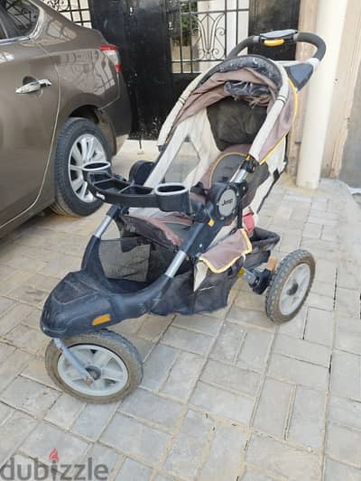 Stroller jeep three wheel