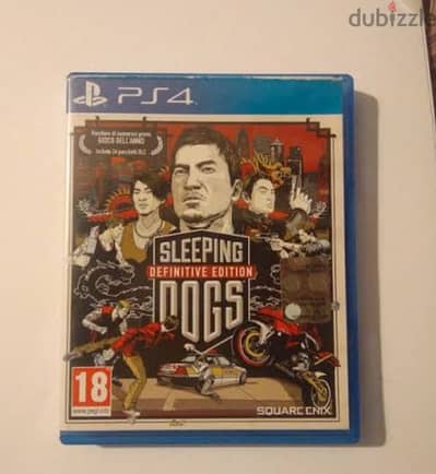 Sleeping Dogs PS4 with no scratches