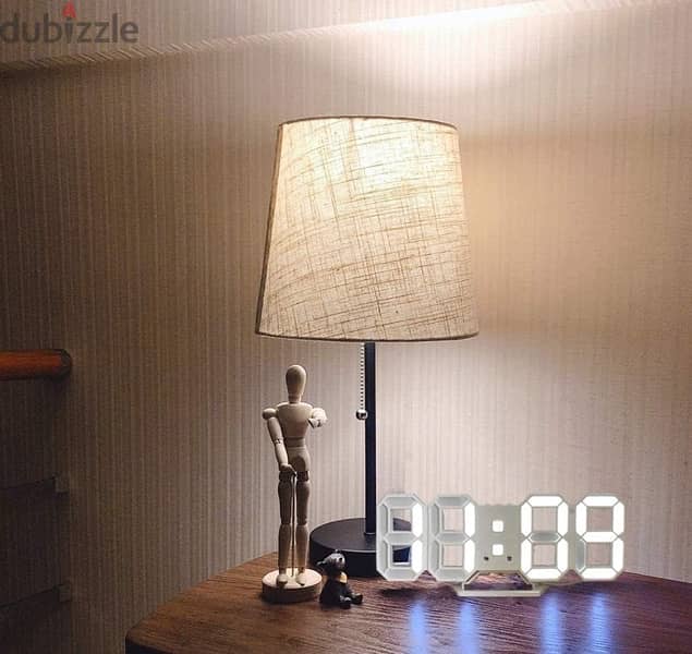 3D Wall Led Alarm Digital Clock 2