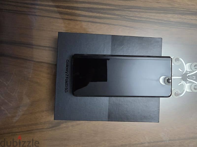 للبيع موبايل samsung z fold 3 dual sim black color 3