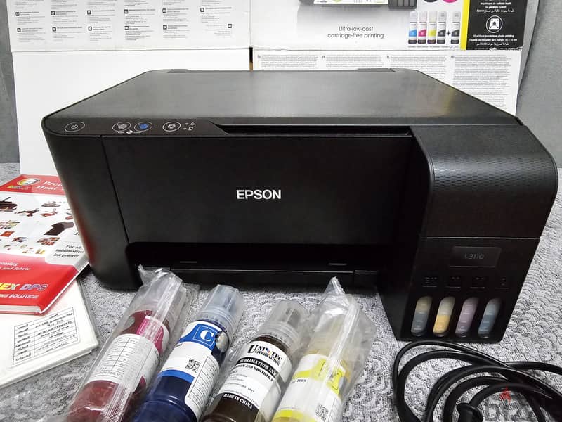 epson L3110 sublimation ink like new 1