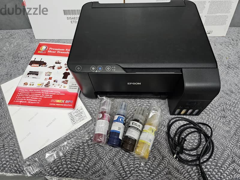 epson L3110 sublimation ink like new 2