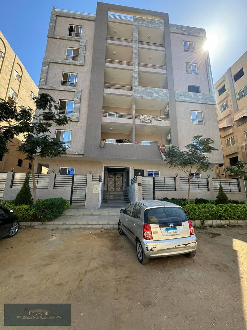 Apartment 150 for sale in elshorouk, in the second district west , next to the middle link and all services 1