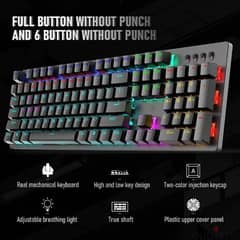 100% Mechanical gaming keyboard GK100F 0