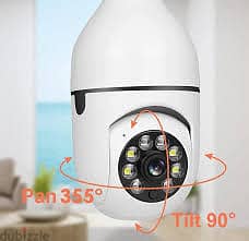 كاميره مراقبه PTZ علي شكل لمبه " Surveillance camera " | 360 FHD 1