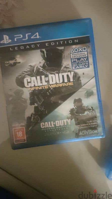 لعبة call of duty infinite warfare بسعر 600 جنيه مستعمله استعمال خفيف 2