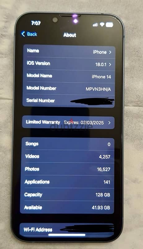 iPhone 14 , Local Warranty, 128GB 3