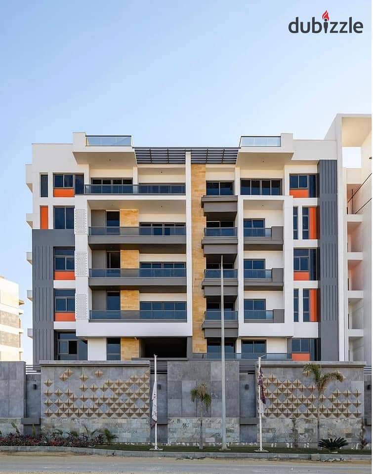 Apartment for sale in the Fifth Settlement, The Icon Gardens Compound, minutes to the American University, with a 10% down payment of 700 thousand and 2