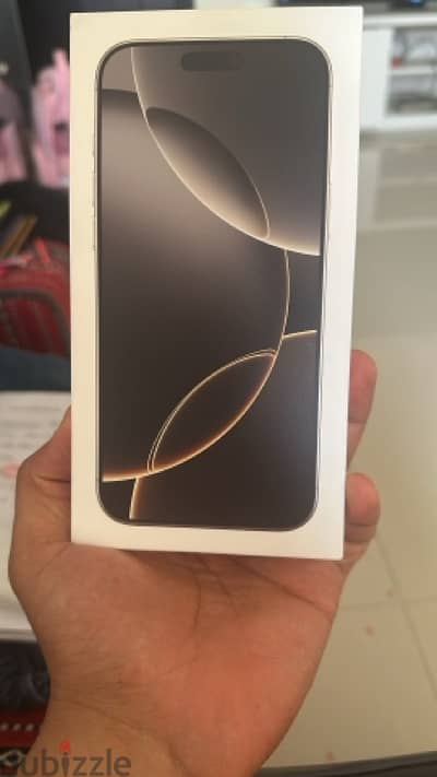 iPhone 16 pro max 256 gb