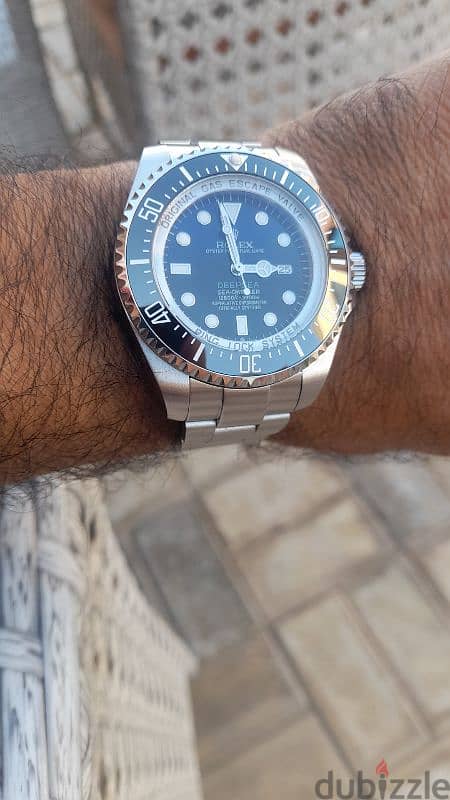 Rolex deep sea bleu dweller used vg condition replica 0riginal 9