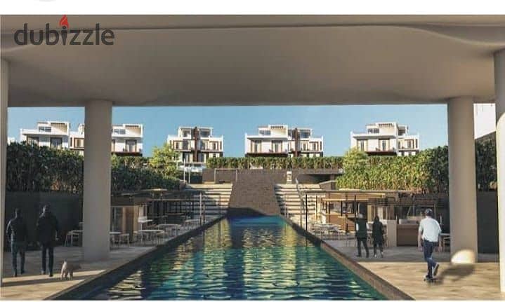 Live in Old Sheikh Zayed in a distinguished location and compound, double view from Dunes, in installments 3