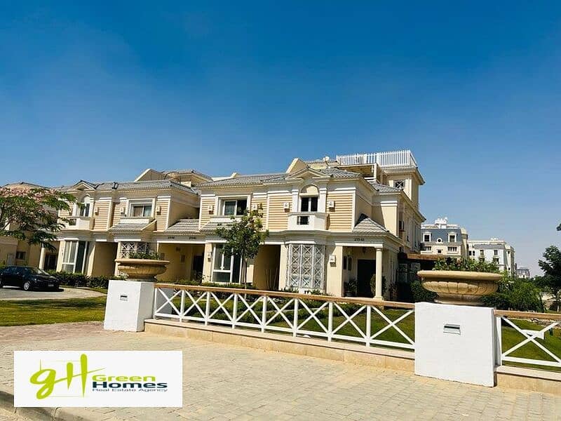 Town house for sale  with good location and price at Mountain View ICity, New Cairo 4