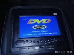 مخدع سيارة dvd للبيع او البدل 0