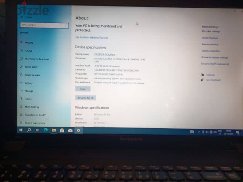 Lenovo core i3 ram 4g 1