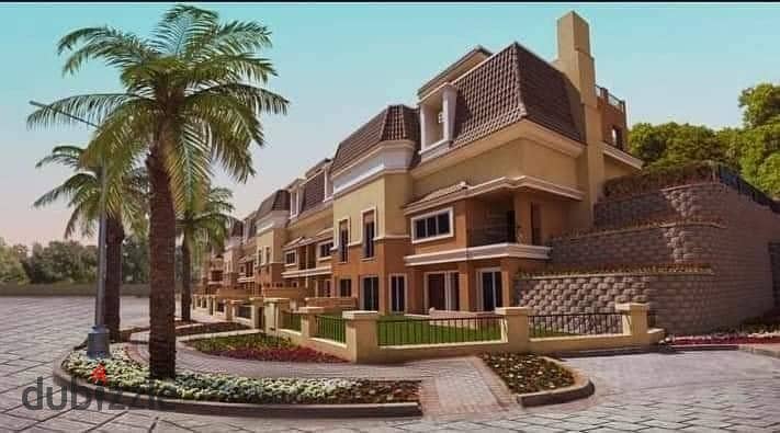 S villa with private entrance for sale in Sarai Compound, New Cairo 3