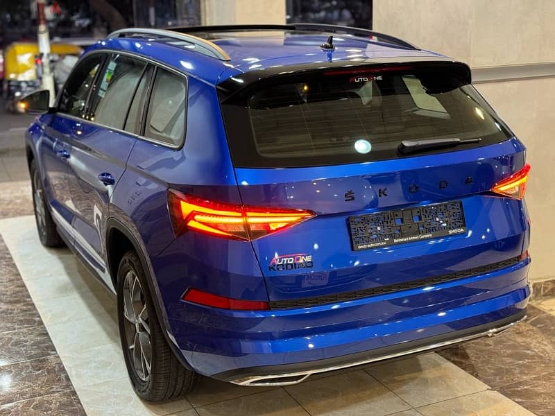 SKODA KODIAQ SPORT 2024 CAMERA 360 RADAR  IMPORT  KUWAIT  NEW ZEROضمان 18