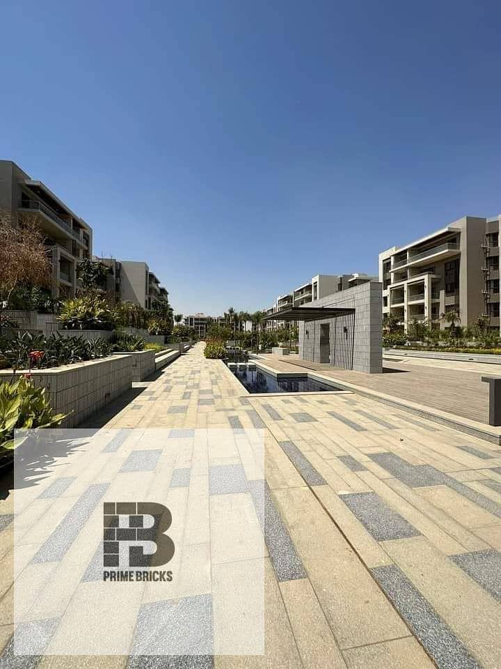 Garden Apartment for sale " Ready-To-Move, Fully-Finished " 147 sqm in The Address East compound in New Cairo 8