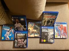 ps4 games with very good condition 0