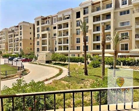 At the lowest price, a bargain apartment for sale (3 rooms) with a landscape view in (Sarai) Compound, minutes from the Fifth Settlement 7