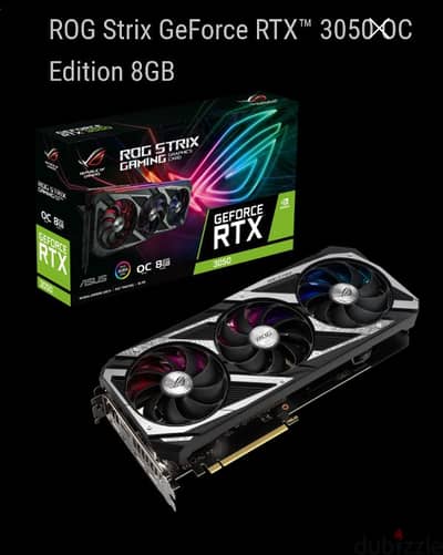 ROG Strix GeForce RTX 3050 OC Edition 8GB