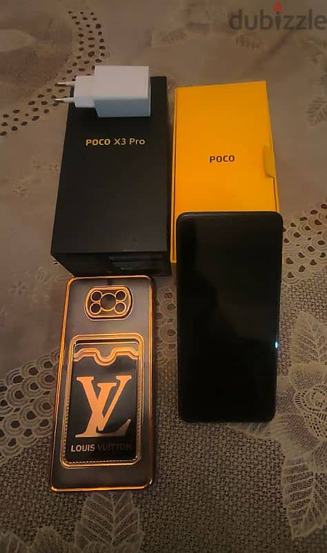 Poco x3pro 128g ram8 بالكرتونة كسر كسر الزيروووو بلاصقة الضهر 2