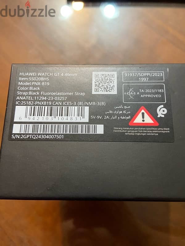 huawei watch gt gt4 46mm مفيهاش خربوش 4