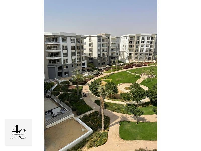 Apartment 178m with terrace 23m with the lowest down payment and installments for sale in open garden view in Hyde Park Fifth Settlement 2