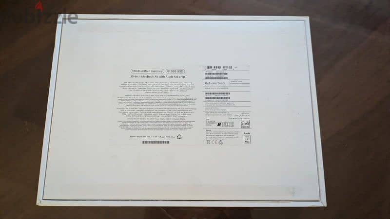 MacBook Air M3 Ram 16 Hard 500 Open Box 2