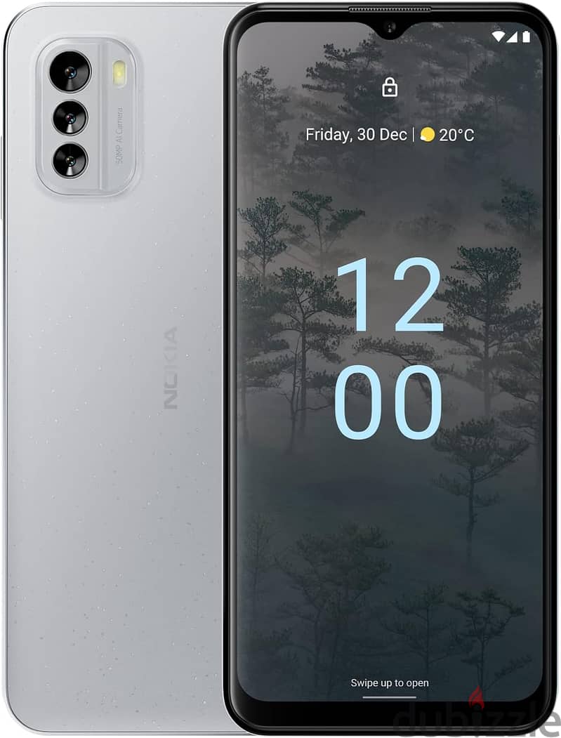 Nokia G60+120Hz 128GB اماراتية 5G+ NFC+ شريحة الكترونية بطارية4500جديد 0