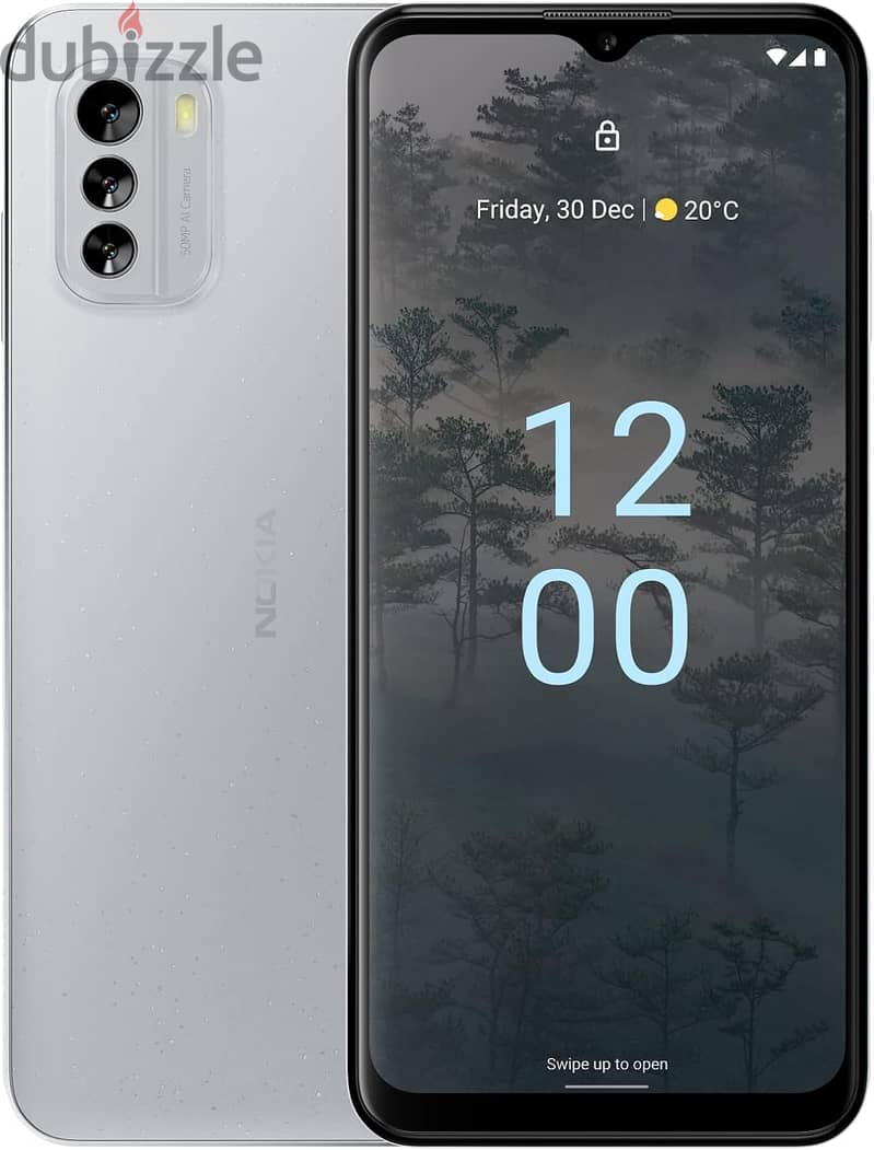 Nokia G60+120Hz 128GB اماراتية 5G+ NFC+ شريحة الكترونية بطارية4500جديد 5